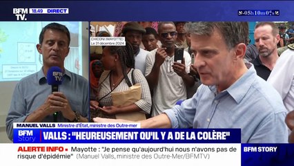 Mayotte: Manuel Valls affirme qu'il reviendra sur l'archipel "dans quelques semaines"