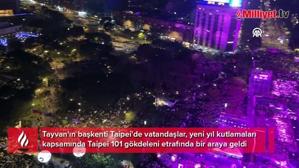 Tayvan'da yeni yıl kutlamaları