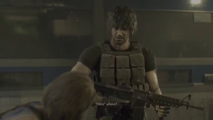 Carlos Oliveira resident evil 3 all dialogue/cuscenes