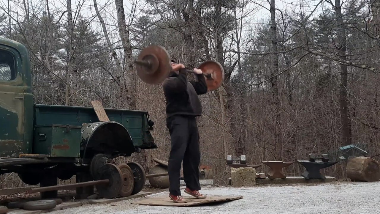 Thrusters 164lb!