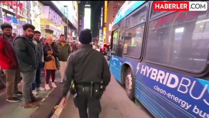 New York polisi Times Meydanı'na alkol girişini yasakladı