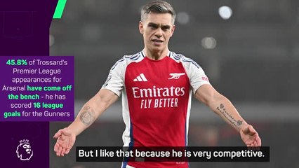 Trossard is a 'moaner', but I love that - Arteta