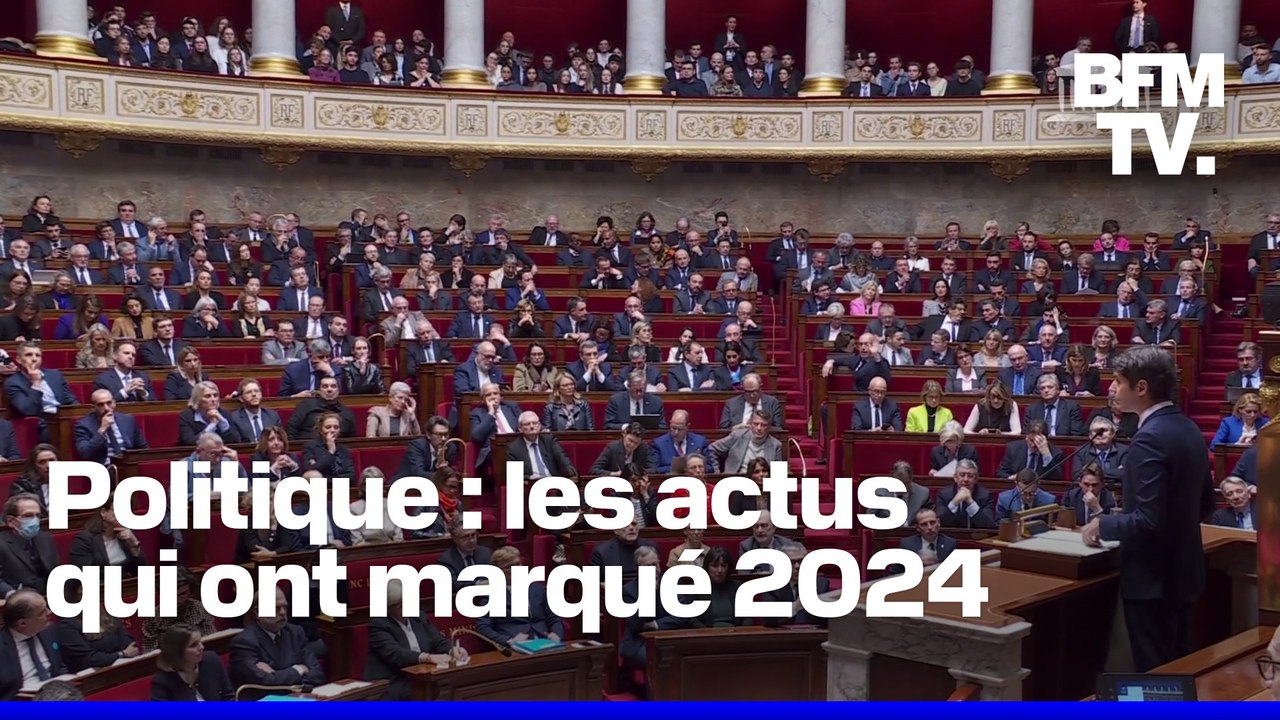 Législatives anticipées, élections européennes et manifestations des agriculteurs: les faits qui ont marqué l'actualité politique en 2024