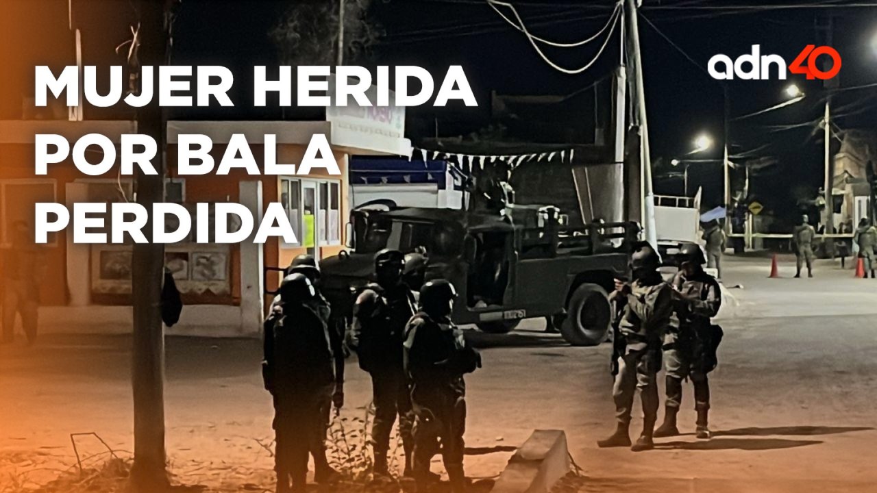 Violencia en Culiacán, Sinaloa, balacera termina mal, una trabajadora sufre disparo