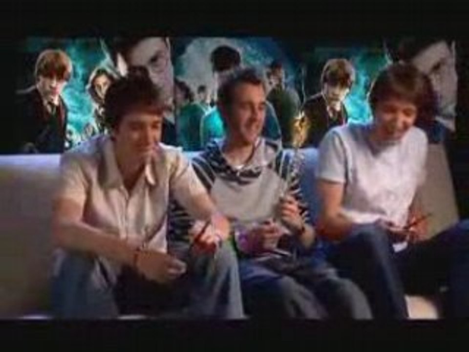 Interview James & Oliver Phelps et Matthew Lewis