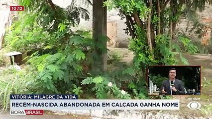 Recém-nascida é resgatada após ser abandonada em calçada de Goiânia