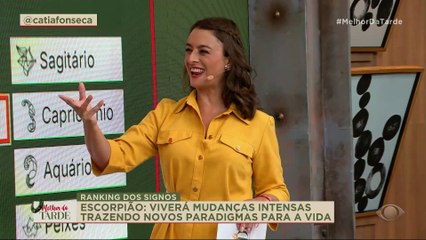 A PREVISÃO DE 2025 para Escorpião e o cristal do ano | Melhor da Tarde