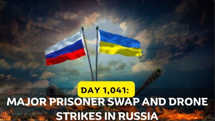 Day 1,041: Drone Strikes, POW Exchange, and Global Responses