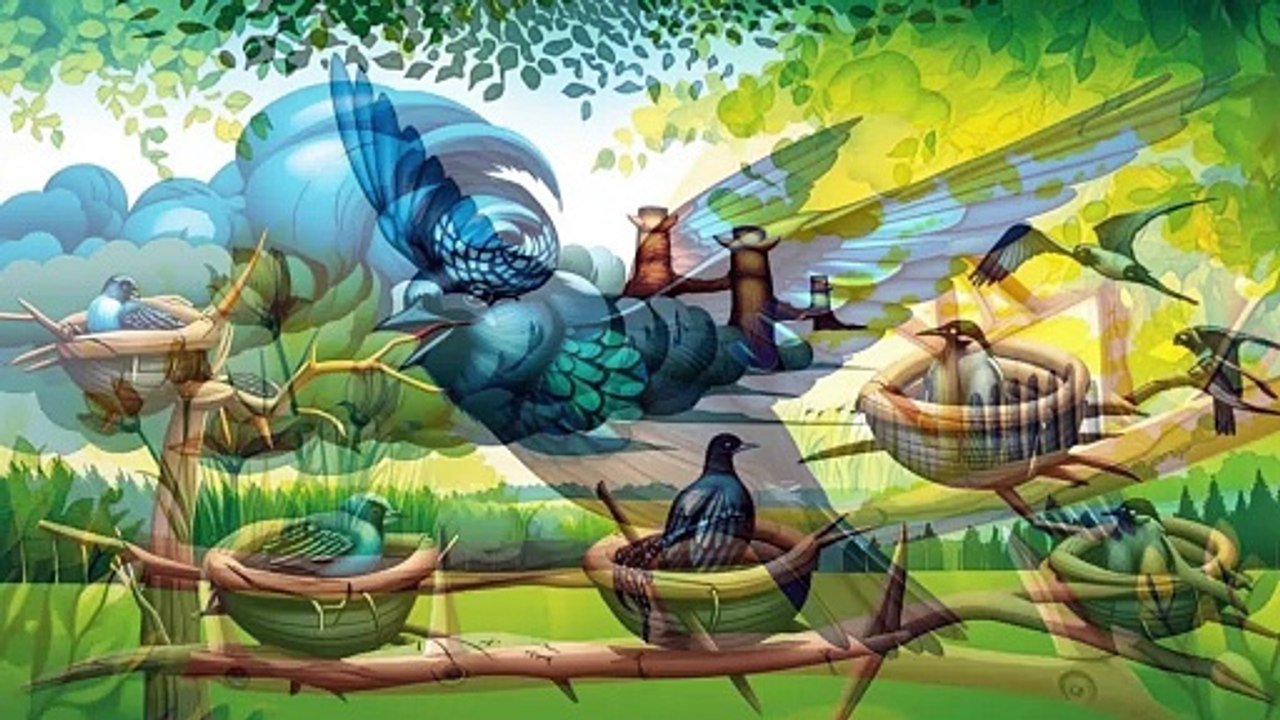 O Sábio Corva e o Jovem Pardal