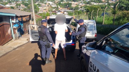 Rapaz é preso após ameaçar ex-mulher e ex-sogra no Periolo