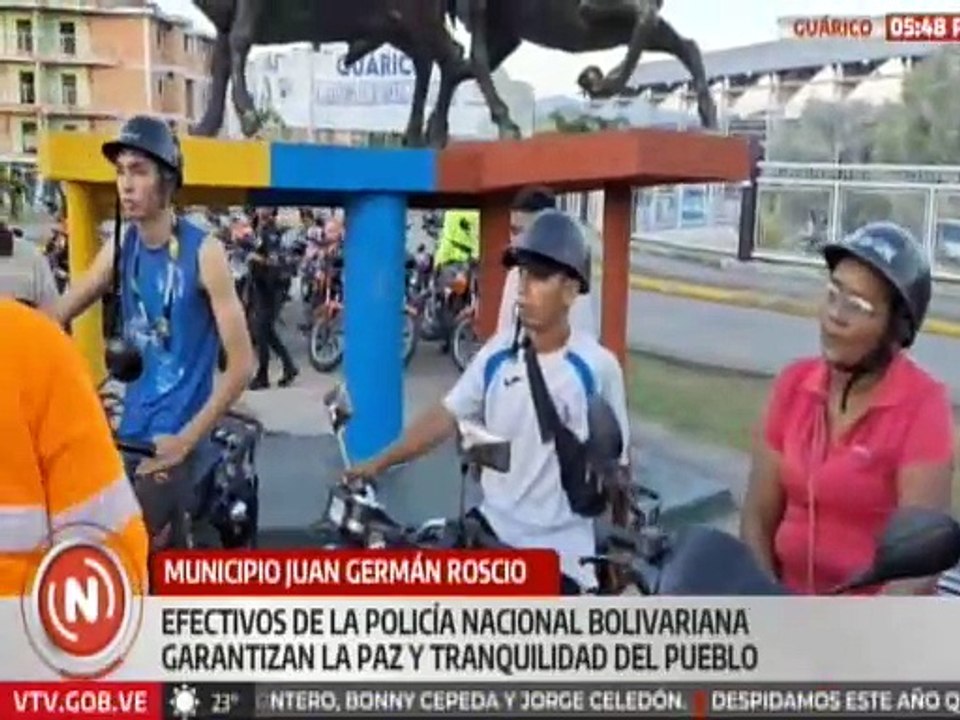 Efectivos de seguridad garantizan la paz e integridad ciudadana en el estado Guárico