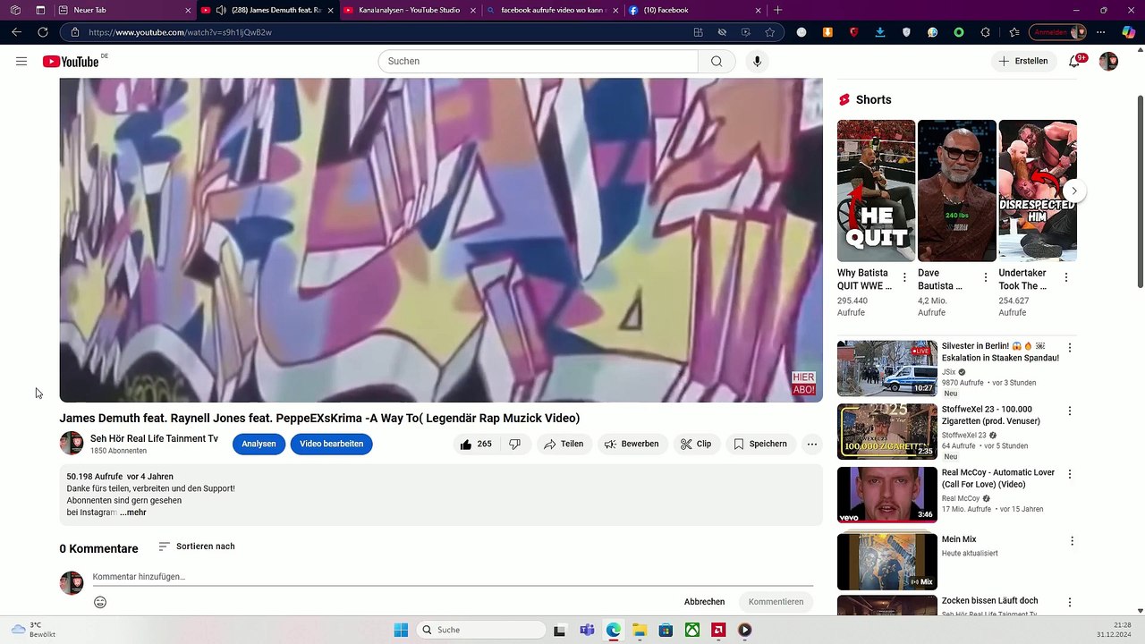 hört euch das lied an und das video da zu sehen das wird der sommer hit und fussball Hymne 2025