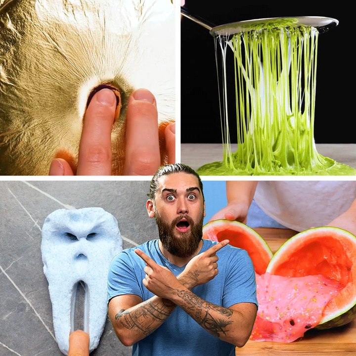 Can Slime Do THAT?! Watch the Dudes React to Satisfying 5-Minute Creations!