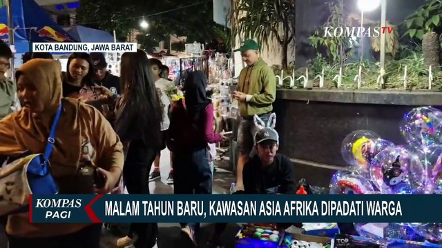 Indahnya Malam Tahun Baru 2025 di Purwakarta Jabar Dimeriahkan Pesta Kembang Api