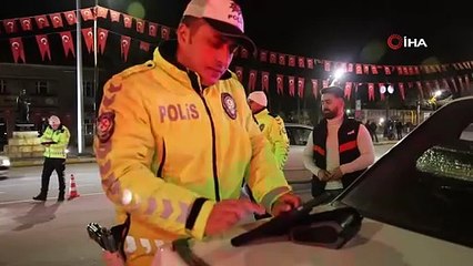 Yeni yılın ilk zamlı trafik cezası ona kesildi