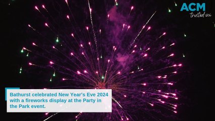 Spectacular Bathurst NYE Fireworks Show 2024 🎆