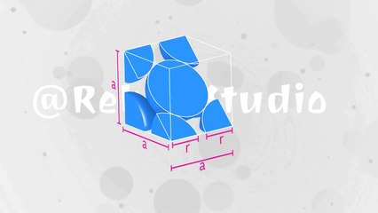 Solid State -08- Atomic Radius of BCC Unit Cells