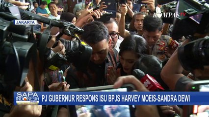 Harvey Moeis-Sandra Dewi Terdaftar di BPJS, PJ Gubernur Jakarta: Perlu Revisi Regulasi