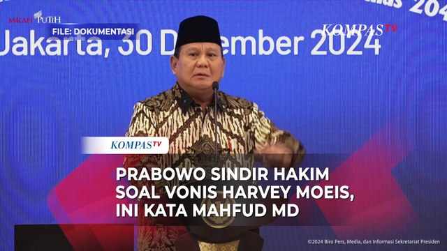 Presiden Prabowo Sentil Vonis Ringan Harvey Moeis, Begini Respons Mahfud MD