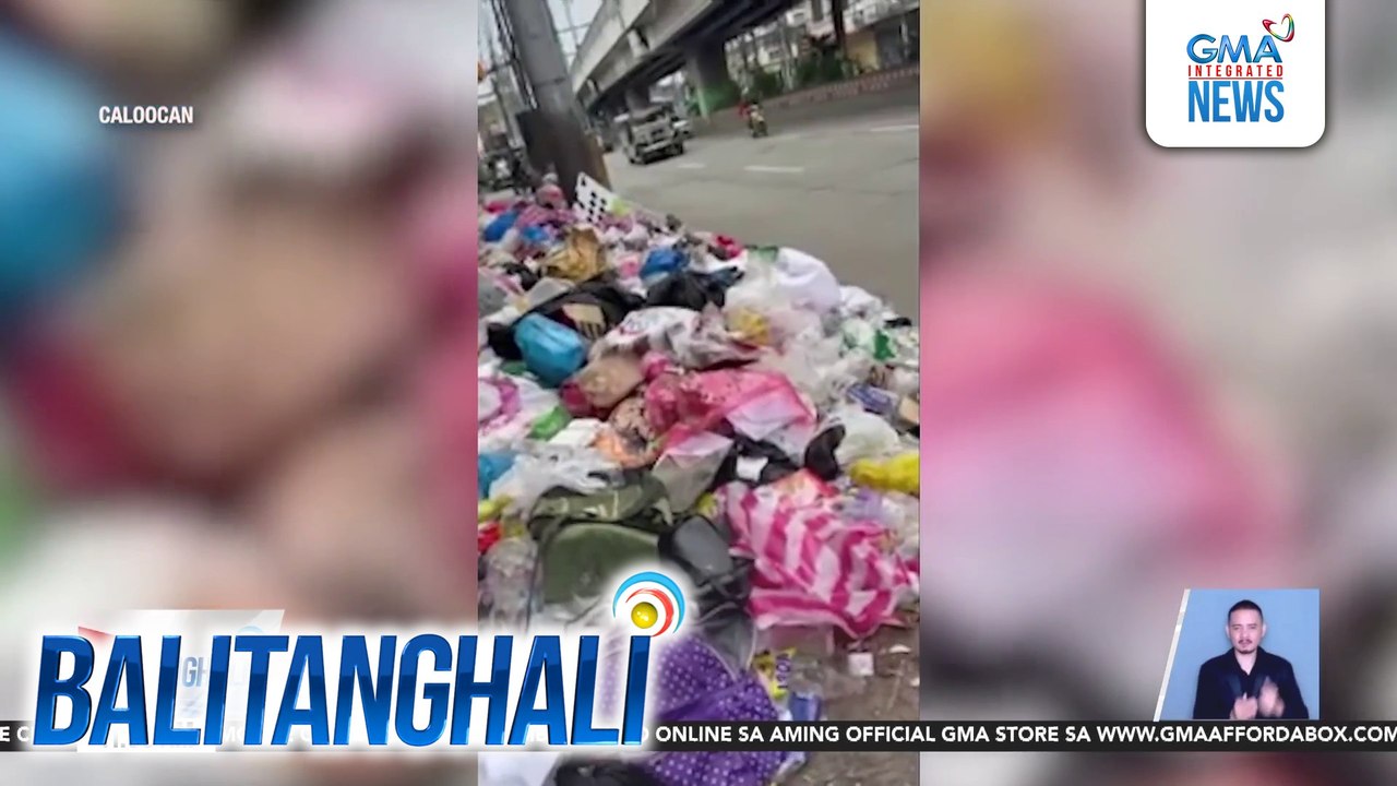 Tambak na mga basura, tumambad sa iba't ibang bahagi ng Metro Manila kasunod ng mga pagdiriwang ng Bagong Taon | Balitanghali