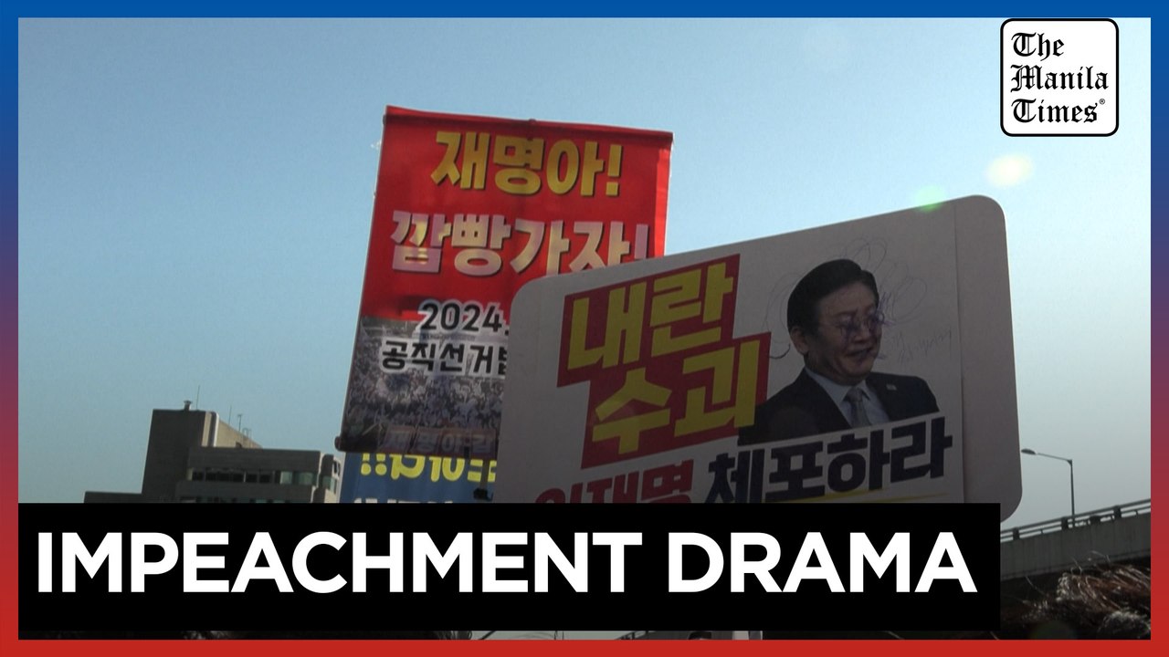 Hundreds protest after South Korean Court approves arrest of President Yoon