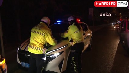 Ankara'da Yılbaşı'nda Yoğun Trafik ve Asayiş Kontrolleri