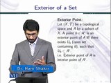 Lecture 36 Exterior of a Set in Topology in Urdu