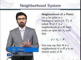 Lecture 39  Neighborhood system in Topology in Urdu