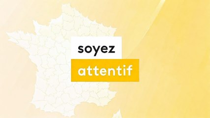 Alertes Jaunes pour 27 Départements par Météo-France le 1er Janvier