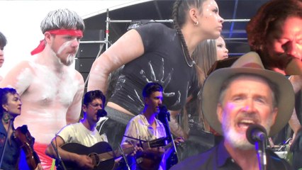 Barangaroo Reserve (Sydney) New Year Eve 2024 Part 1, Luke OShea, William Barton, The Morrison,   Majeda Betty, Akala Newman,  31 Dec 24