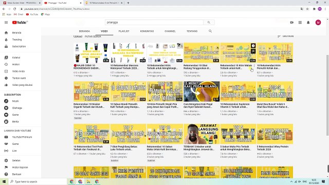 Cara Riset Kata Kunci Khusus untuk Video Slide