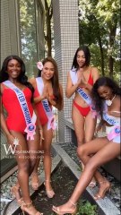Swimsuit Photoshoot of Miss International 2024 in Tokyo, Japan