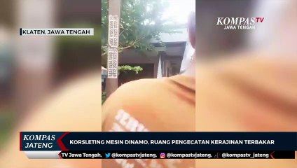 Korsleting Mesin Dinamo, Ruang Pengecatan Kerajinan Terbakar