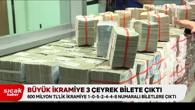 Milli Piyango'da büyük ikramiye çeyrek bilete: İşte 200 milyon TL'nin sahibi rakamlar ve o şehirler