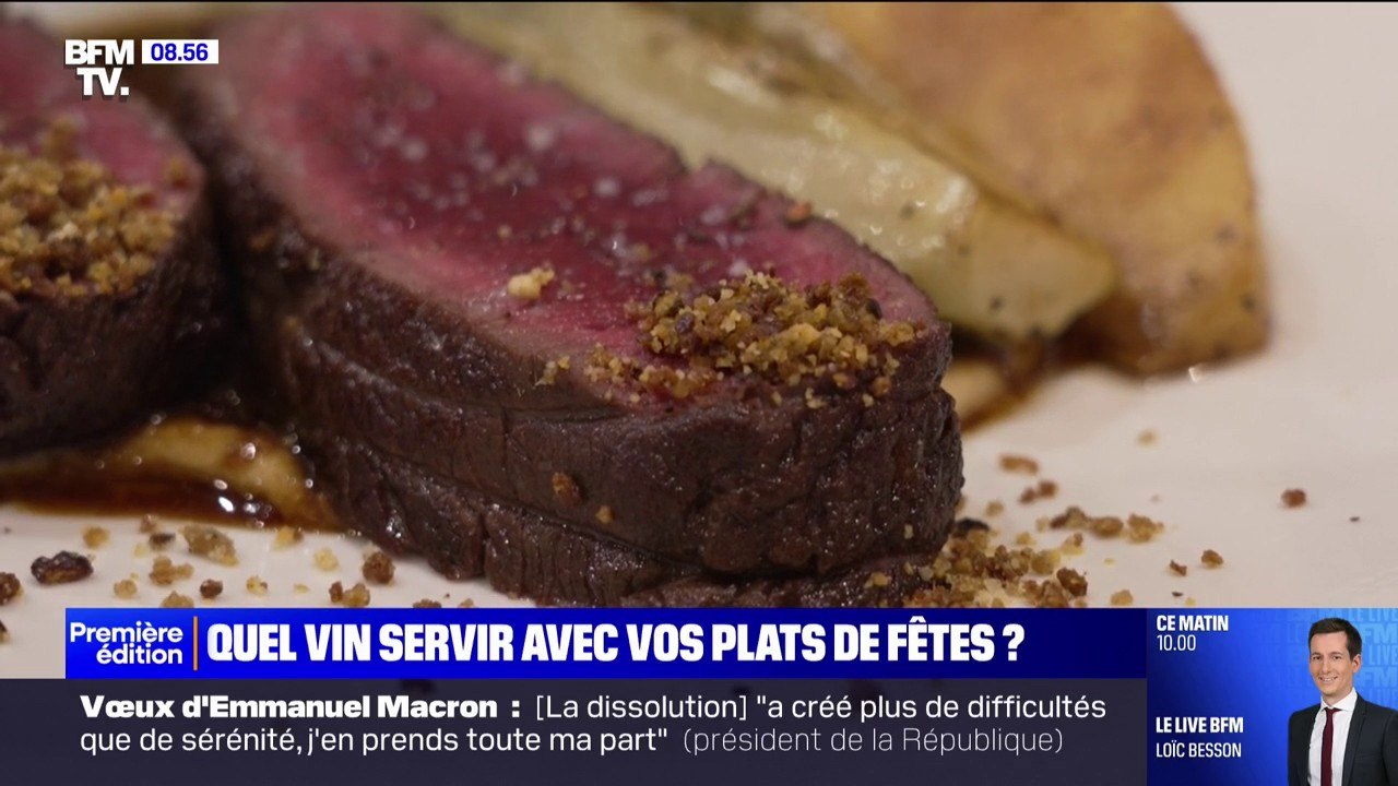 Repas de fêtes: quel vin servir avec vos plats ?