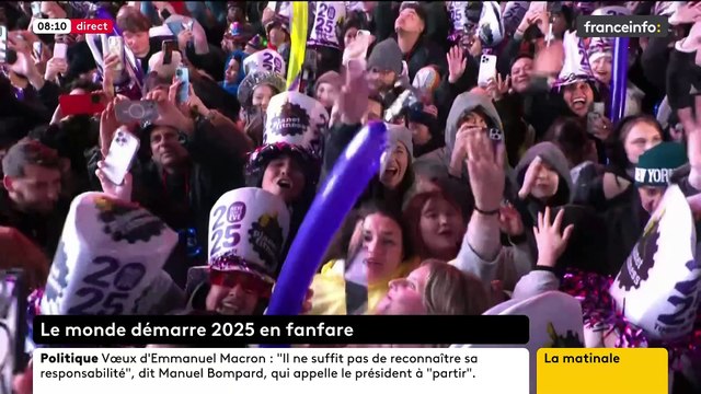 Nouvel An - De New York à Damas en passant par Londres, regardez les images du passage à 2025 avec de nombreux feux d’artifice - VIDEO