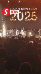 Malaysians and foreigners have fun at New Year do