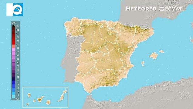 Varios frentes muy activos traerán lluvias abundantes a España en los próximos días
