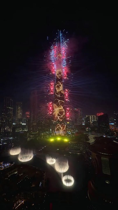 A Spectacular Show to bring In 2025 at Burj Khalifa |