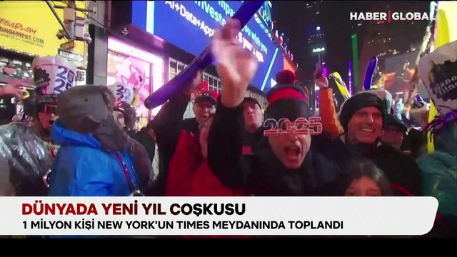 Dünyada yeni yıl coşkusu