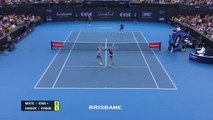 Kyrgios makes TWO tweeners in crazy point