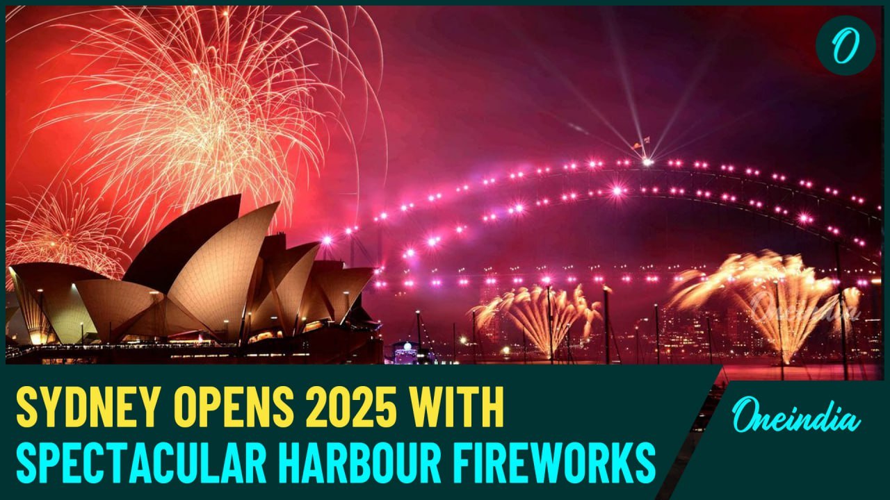 Sydney kicked off 2025 with stunning fireworks over the Harbour Bridge and Opera House