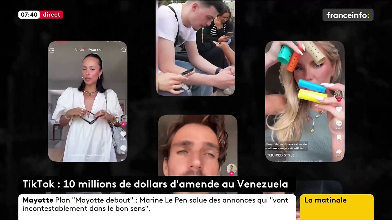 Le Venezuela a infligé une amende de dix millions de dollars à TikTok pour sa "négligence" à contrôler les défis en ligne, après la mort de trois adolescents vénézuéliens ayant relevé un défi dangereux