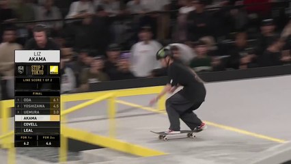 Liz Akama’s 2nd Place Finish at SLS Tokyo 2024 - Best Tricks
