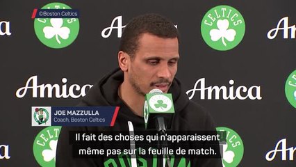 Celtics - Mazzulla : "Horford fait des choses qui n'apparaissent même pas sur la feuille de match"