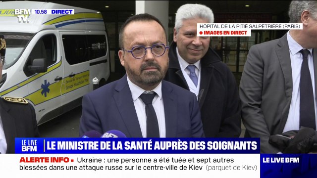 Urgences saturées: Il faut des mesures d'attractivité pour les soignants, assure Yannick Neuder, ministre chargé de la Santé