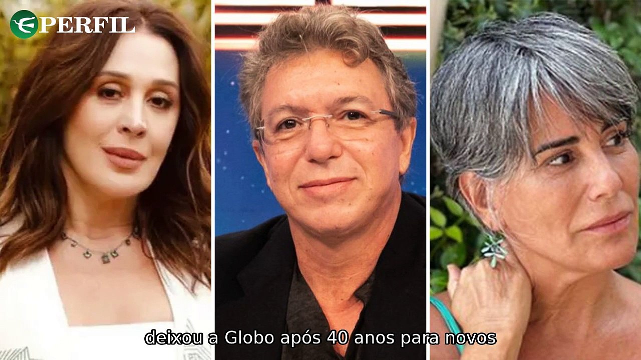 "Relembre as despedidas e perdas de 2024: famosos que saíram da Globo, falecidos e novo casal em Mania de Você!" - Uma retrospectiva emocionante do ano.