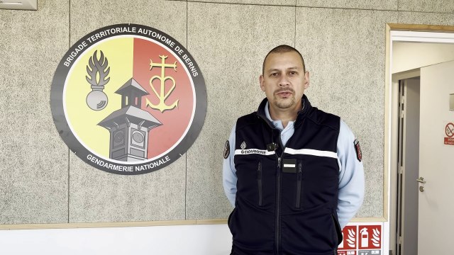 Le Major Crivella nouveau chef de brigade de Bernis