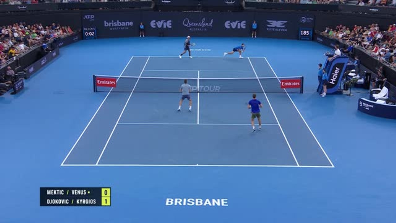 Djokovic & Kyrgios dramatically knocked out by Mektic & Venus