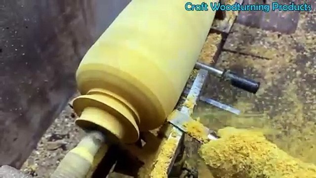 Amazing Craft Woodturning Products - Recycling From A Burnt Wood To Stunning Design With Lathe